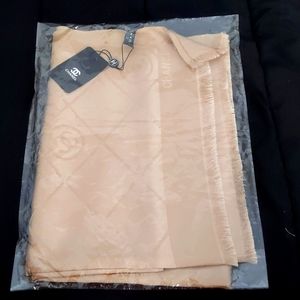 Chanel Shawl (Beige/Tan)